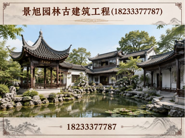 竞秀区仿古牌楼展示图